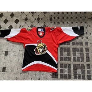 NHL Hockey Jersey CCM Red Boys Youth L Heatley 15